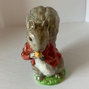 Vintage Beatrix Potter’s “Timmy Tiptoes” Figurine
